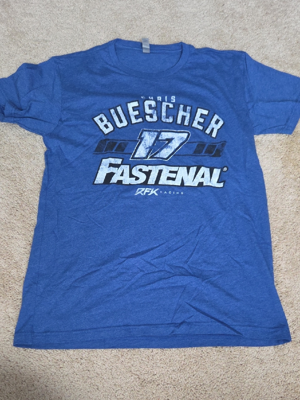 NASCAR Chris Buescher Fastenal Graphic Tee